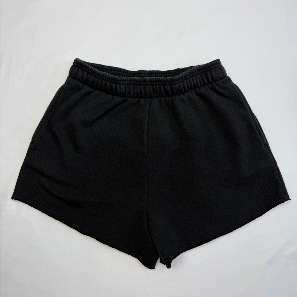 DSG Athletic Black Sweat Shorts XS Drawstring Lounge Gym Athleisure Women